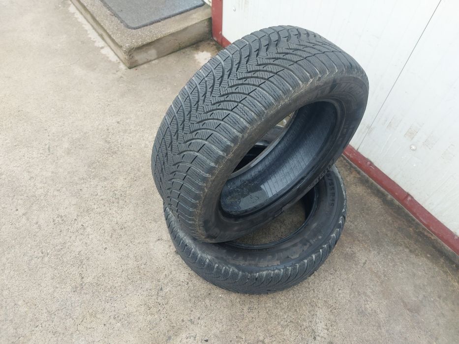 125 lei bucata! Doua anvelope M+S/IARNA 215 55 r16 Michelin