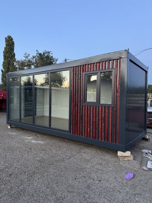 Vand containere modulare cu vitrina