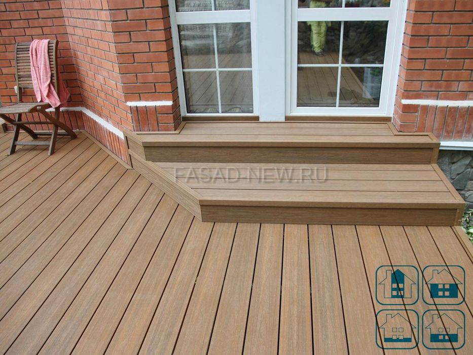 Террасная доска ДПК и МПК