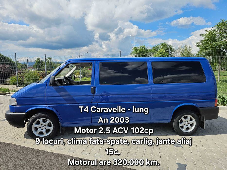 Vw Volkswagen T4 Caravelle 9 locuri