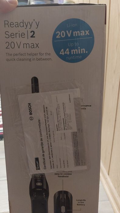 Aspirator vertical Bosch Readyy'y Series 2 20v max