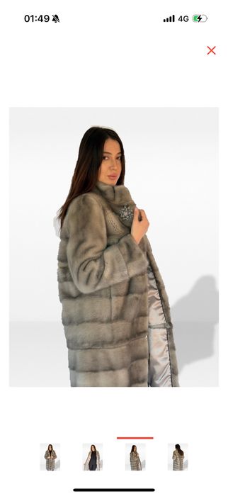 Шуба норковая новая