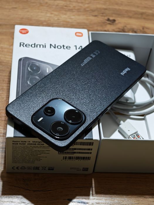 Redmi Note 14 256 gb Ram 8 полный комплект