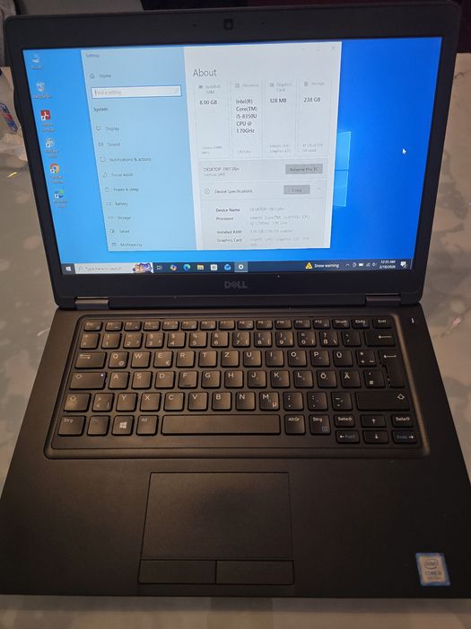 Diagnoza auto Dell 5490