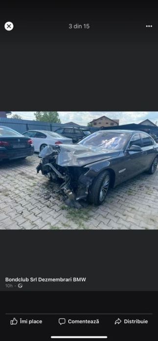 bmw 740xd lci piese din dezmembrari