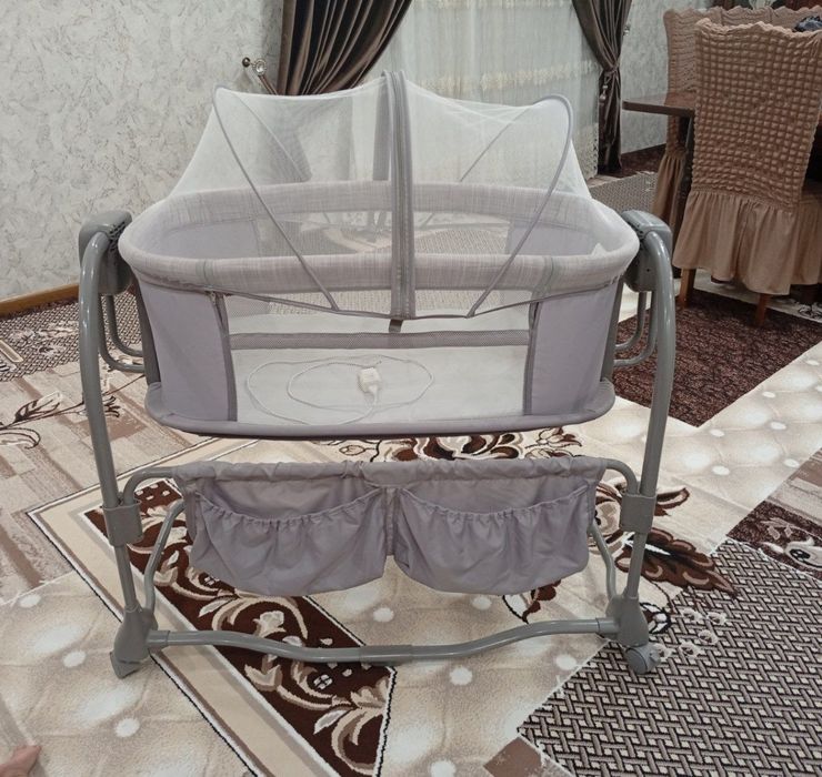 Люлька + манеж 2\1