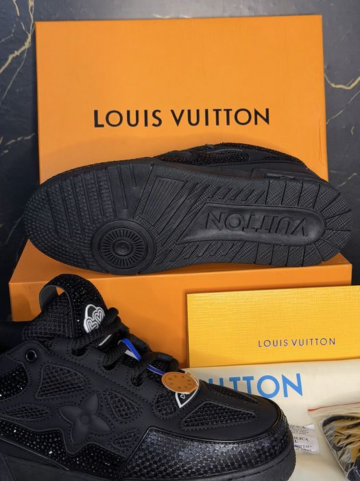 Louis Vuitton Swarovski black PREMIUM + accesorii