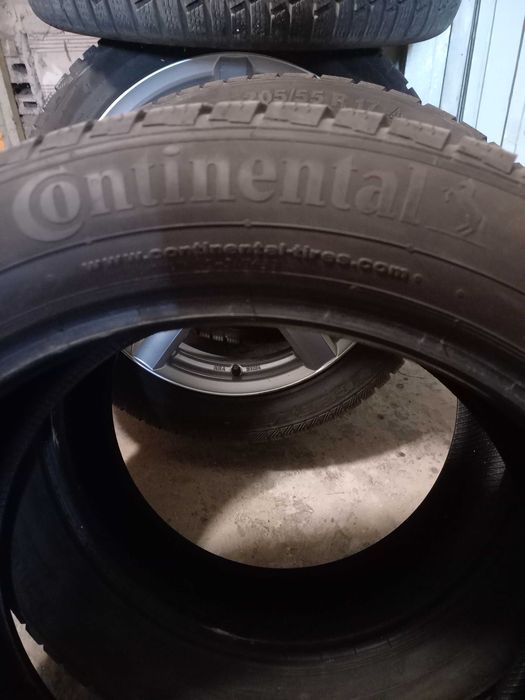 205 55 17 зимни MICHELIN,CONTINENTAL