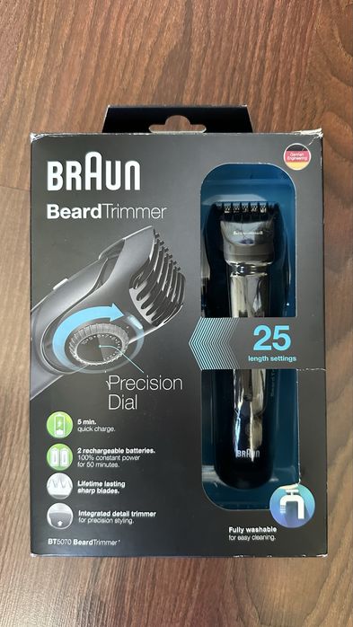 Триммер для стрижки, бороды Braun BT5070