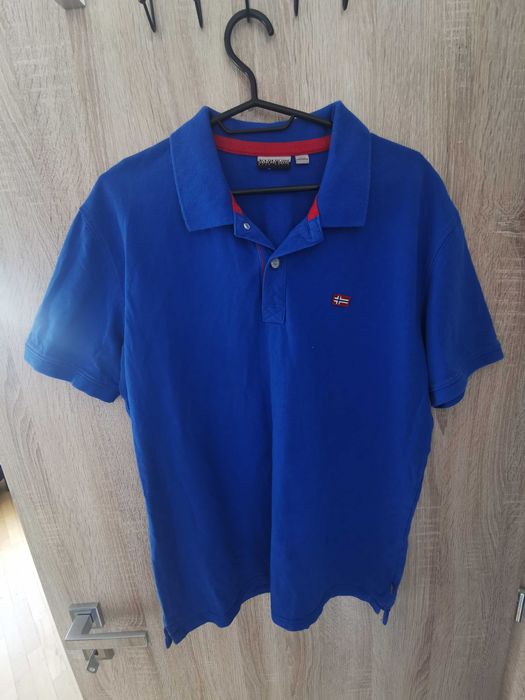 Тениска с яка Napapijuri XL