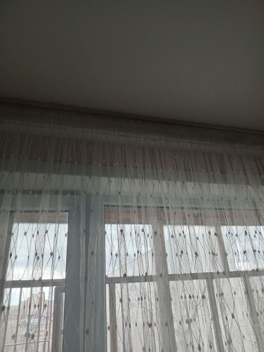 Продам тюль.Белая органза.