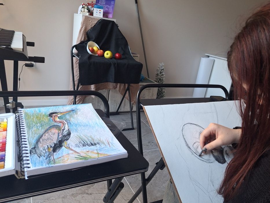 Курс по академично рисуване за 6-7 клас - Подготовка за кандидастване