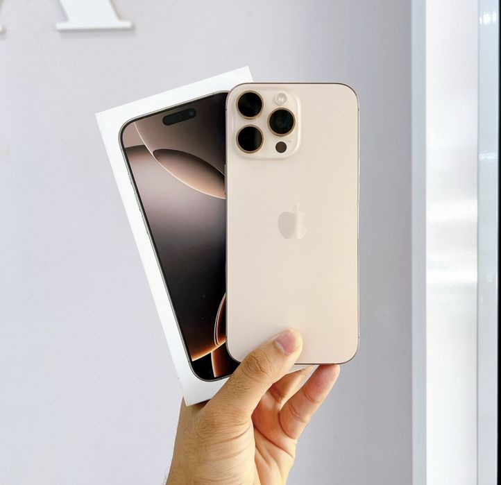 iPhone 16 ProMax 256Gb Desert Titanium Akk: 93% Kelwamiz