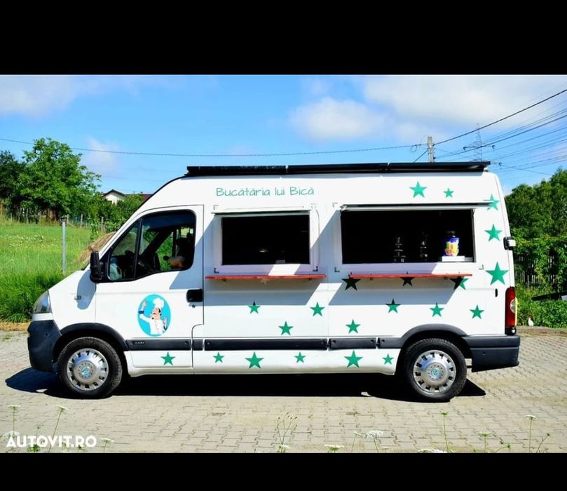 Opel Movano Food Truck 1.9 Diesel 2008 – complet amenajat și echipat