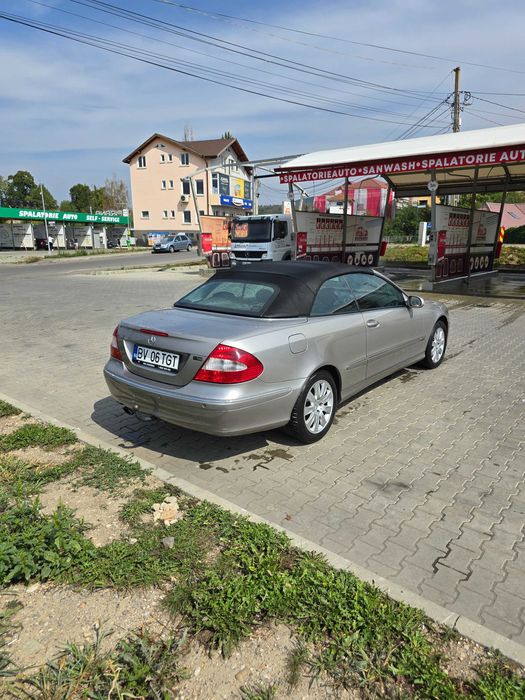 Mercedes clk 200 , 1.8 benzina , Compressor , 184 hp , cabrio