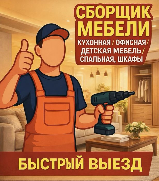 Сборка разборка мебель