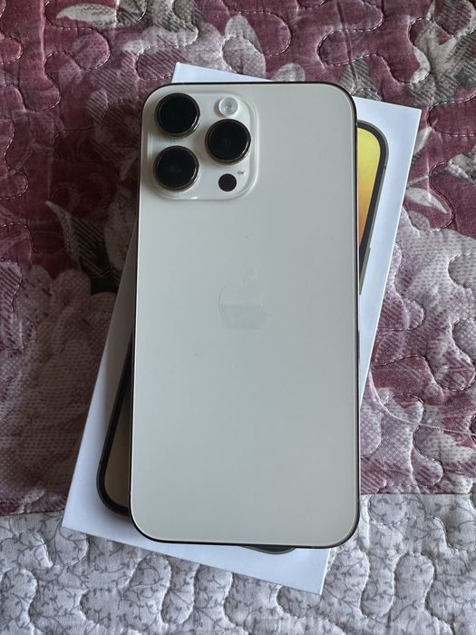 Iphone 14 pro max gold impecabil