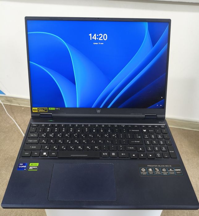 Predator Helios Neo 16 i9 14900HX / 32GB / 500GB / RTX 4060 ишламайди