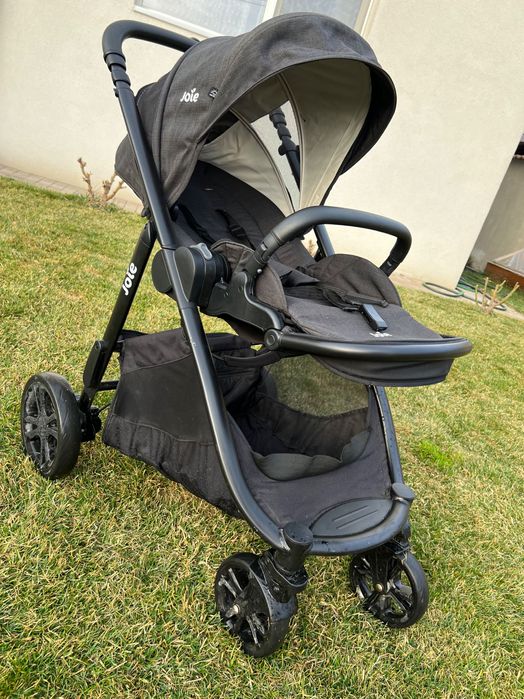 Caruicior+Scoica Joie Versatrax E + Scoica auto Joie Gemm 0+