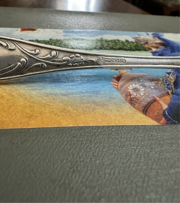 ложки чайные,мельхиор