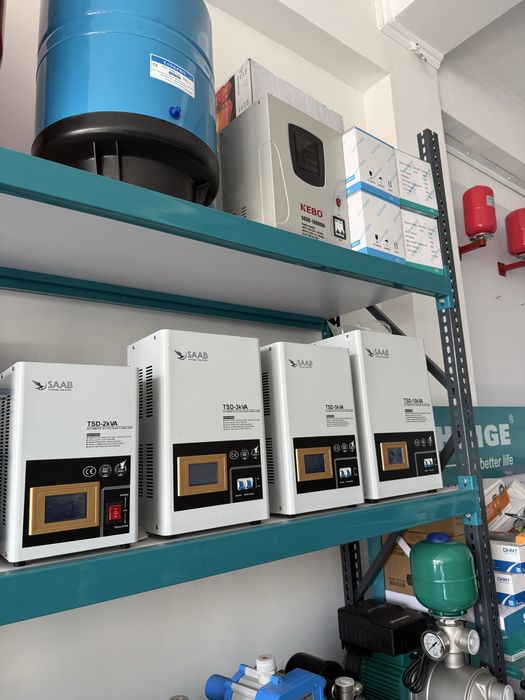 Стабилизатор напряжения 220В ва 380В латерный SAAB stabilizator