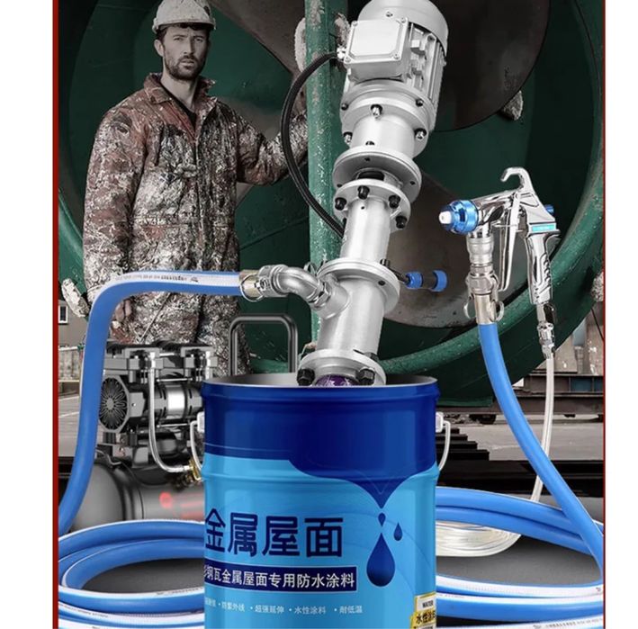 Помпа за безвъздушно шпакловане и боядисване 2800 W -дебит 18 л/мин.!