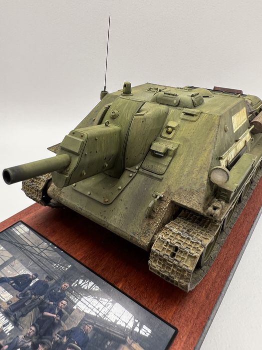 Готова модель САУ Су-122 Масштаб 1/35.