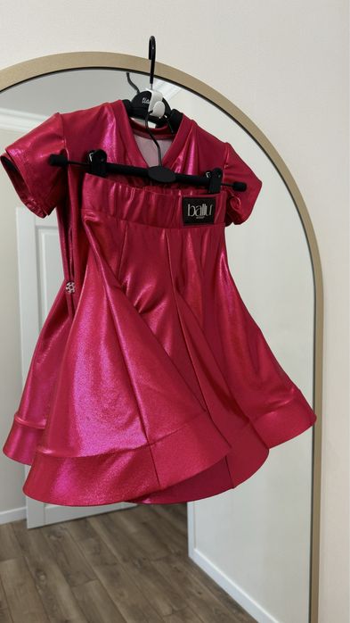 Платье для бальных танцев 6,7 лет