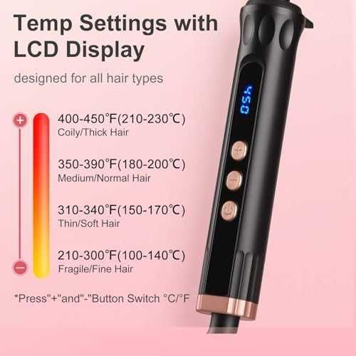 Нова Машa къдрици без щипка 13-25мм, бързо загряване 30 сек 14 степени