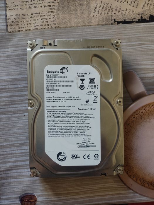 Жёсткий диск HHD 1 терабайт