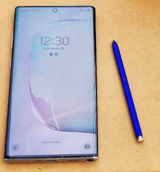 Samsung Galaxy Note 10 Plus с оригинална S Pen писалка, Сребърен цвят