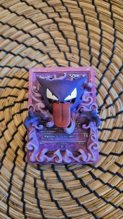3D Принтирани Покемон Карти_ Gengar / Haunter / Gastly