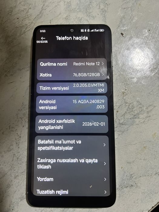 redmi note 12 128gb