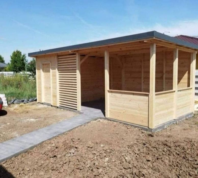 Construim căsuțe din lemn
