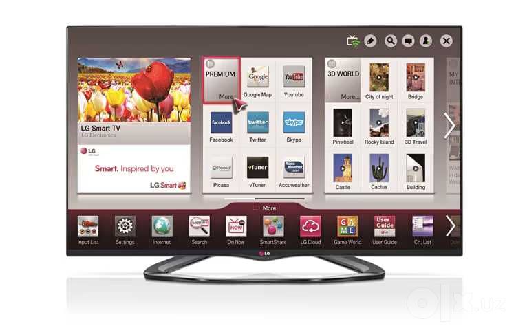 Продам отличный, оригинальный корейский LG 47+SMART TV+3D