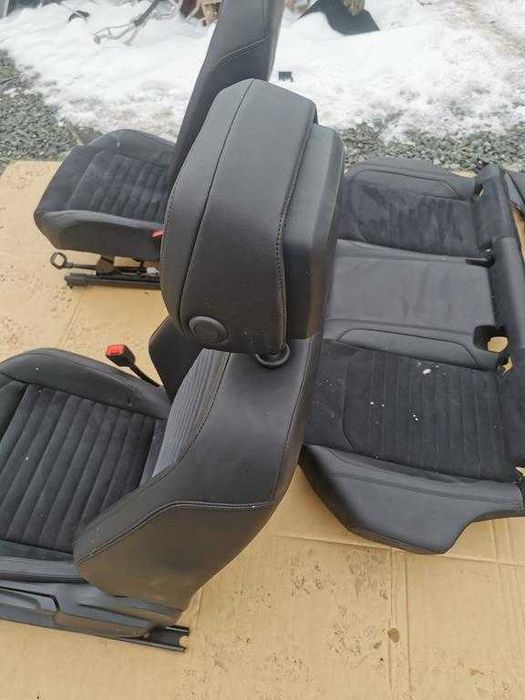 interior piele alcantara vw passat b8 break piele passat b8