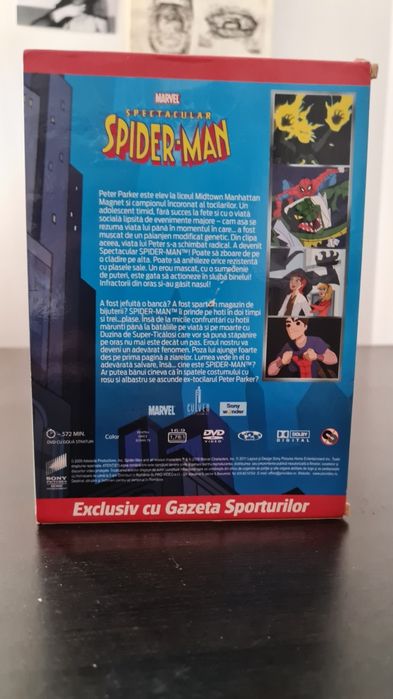 Spectacular spider-man seria animation colectie intreaga