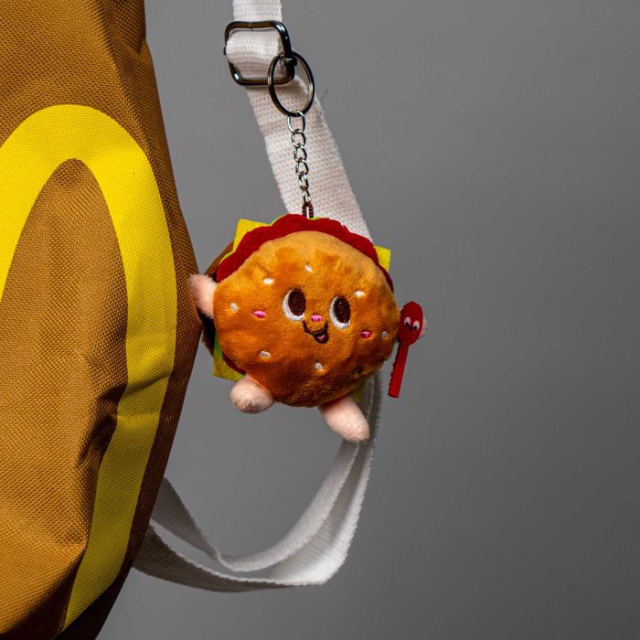 Детска Ученическа Раница - McDonalds + Чиизбургер плюш