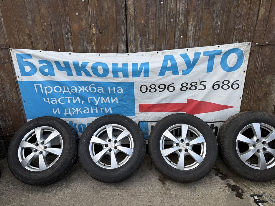 17 5х112 джанти със зимни гуми
