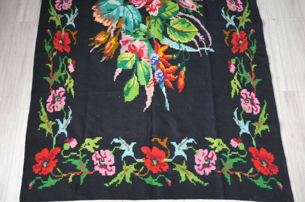 covor vechi antic traditional moldovenesc basarabean manual 320x168 cm