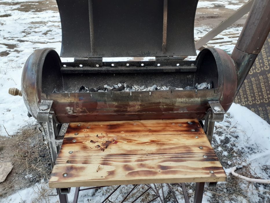 Мангал + поднос для шашлыков в подарок