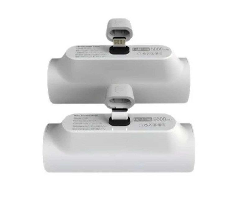Power bank mini 5000Ма Type С и Lighing для Iphone доставка