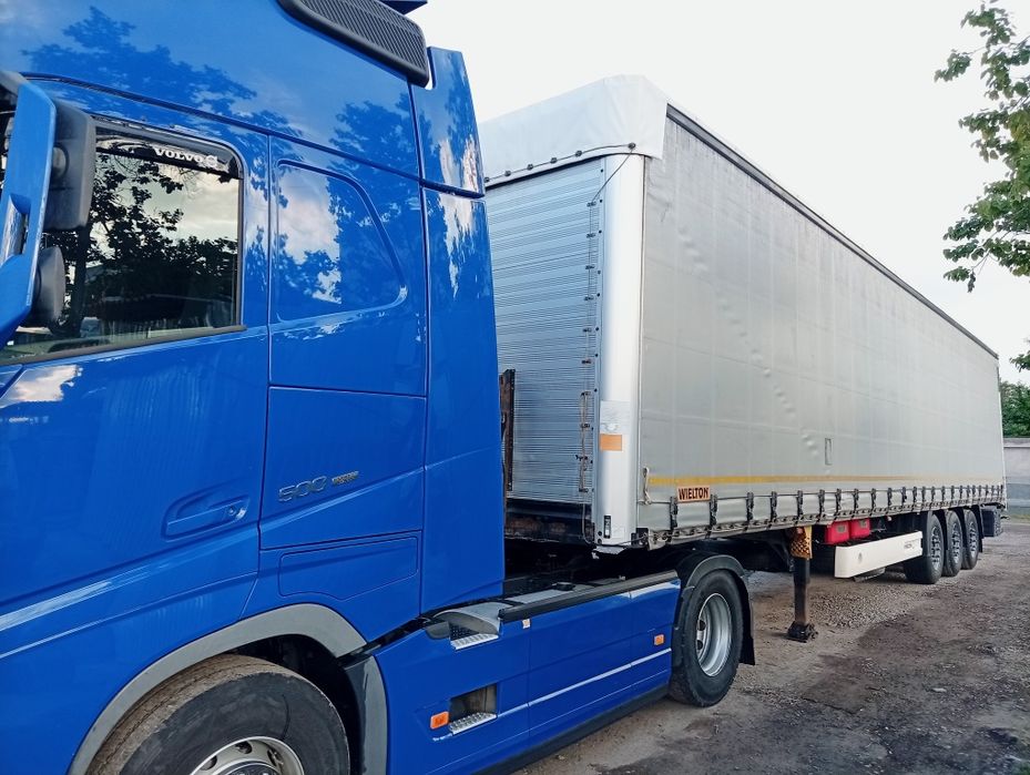 Вольво евро 6 2017 йил, прицеп Wielton 2018 йил холати аьло