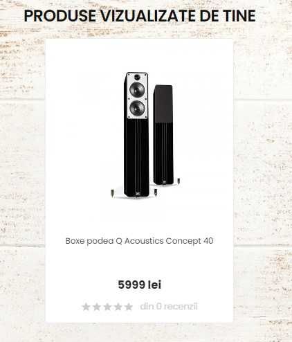 Boxe Q Acoustics Concept 40 Hi-End