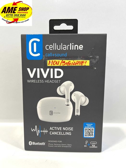 Căști Cellularine Vivid, NOI/Sigilate!