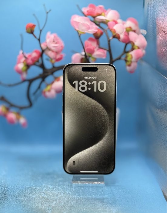 Apple iPhone 15 Pro, 128GB, 5G, Natural Titanium