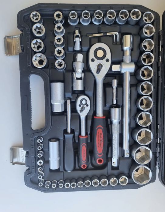 Професионален комплект гедоре 108 Части KRAFTROYAL