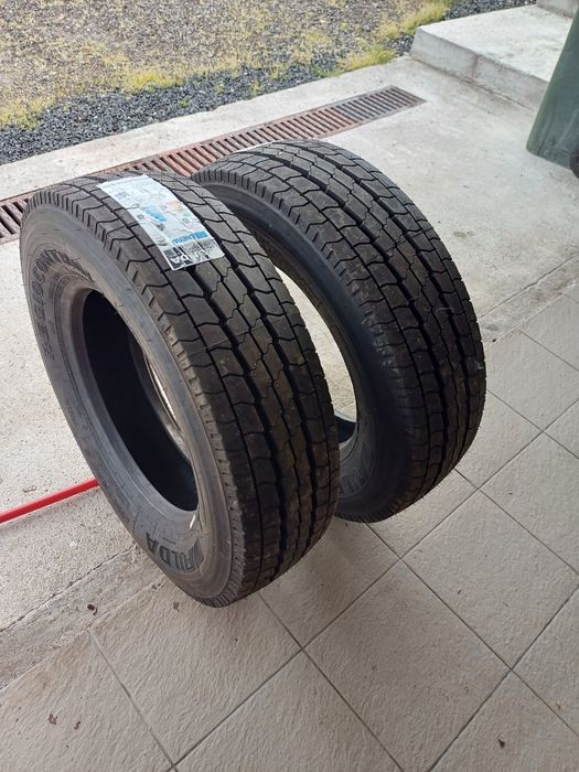 Anvelope cauciucuri 215 75 17.5 Fulda Matador Aeolus  cu jante trailer 17.5