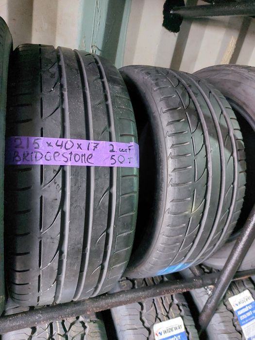 Продам резину 215/40/17 2шт.BRIDGESTONE.50000тг. В отличном состоянии.