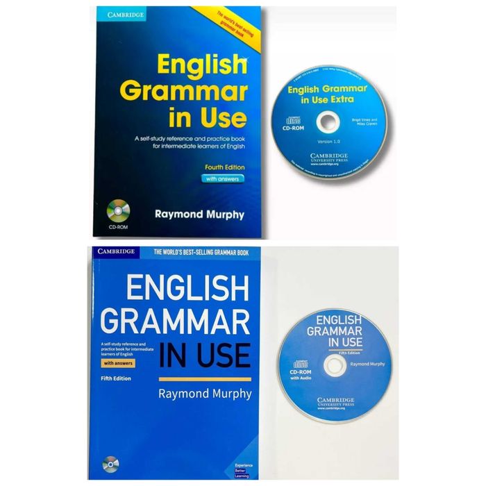Доставка. English Grammar in Use 4 edition, 5 edition, Raymond Murphy